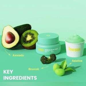 NIB Tovegan Vegan Green Glow up cream